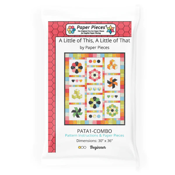 A Little of This, A Little of That Quilt Pattern - by Paper Pieces