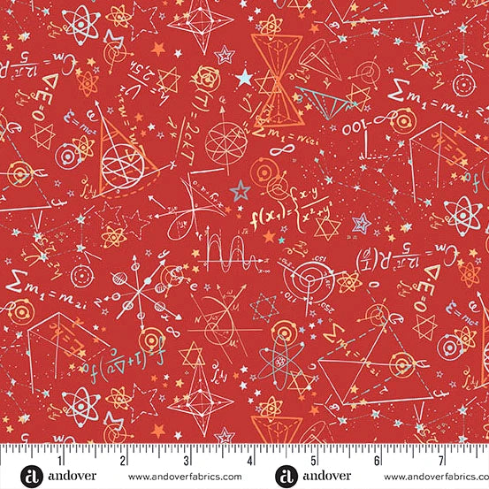 Orbit Cotton Fabric Collection - by Makower. Sold by the Quarter Metre
