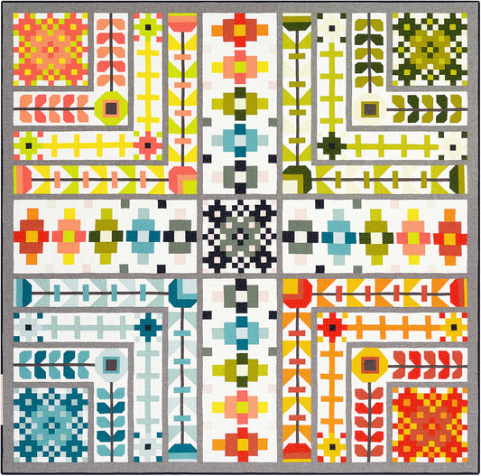 August Quilt Pattern - by Elizabeth Hartman