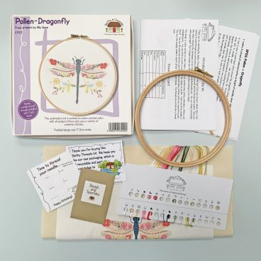 Dragonfly Embroidery Kit by Bothy Threads