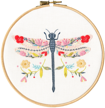 Dragonfly Embroidery Kit by Bothy Threads