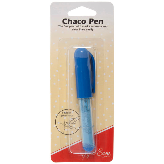 Blue Chalk Pen - Used to Easily Transfer Pattern Markings to Fabric