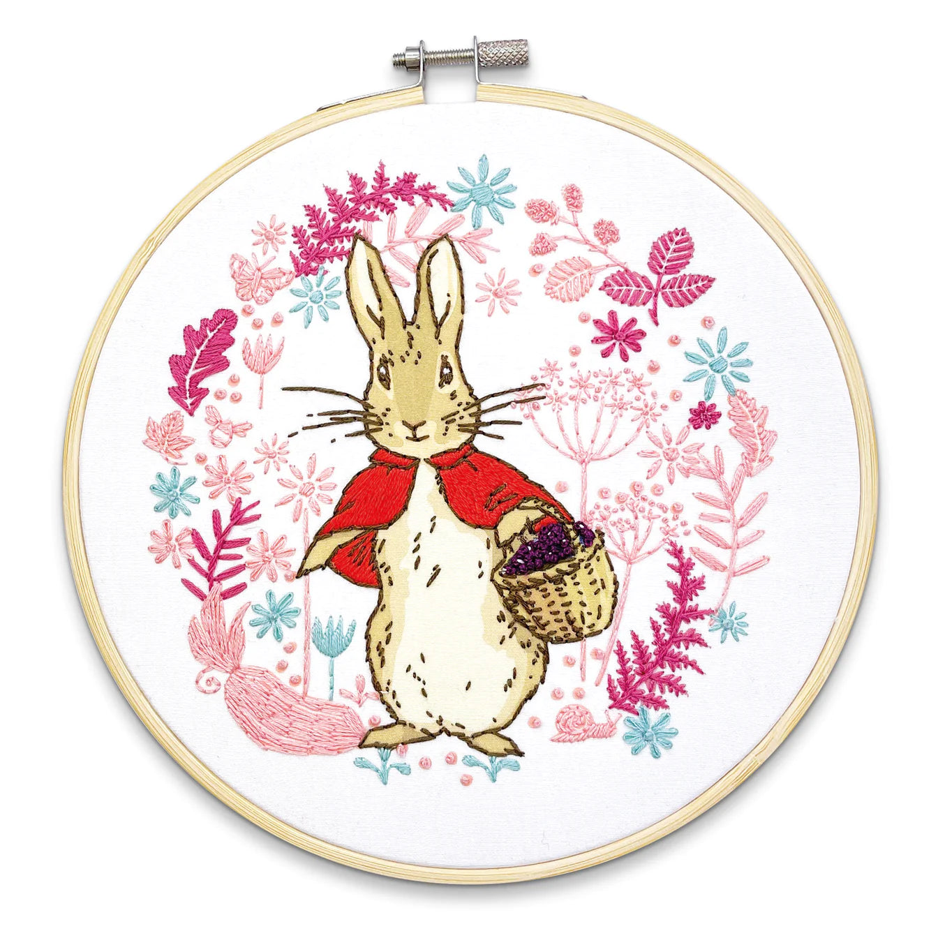 Flopsy Bunny Embroidery Kit from The Crafty Kit Company