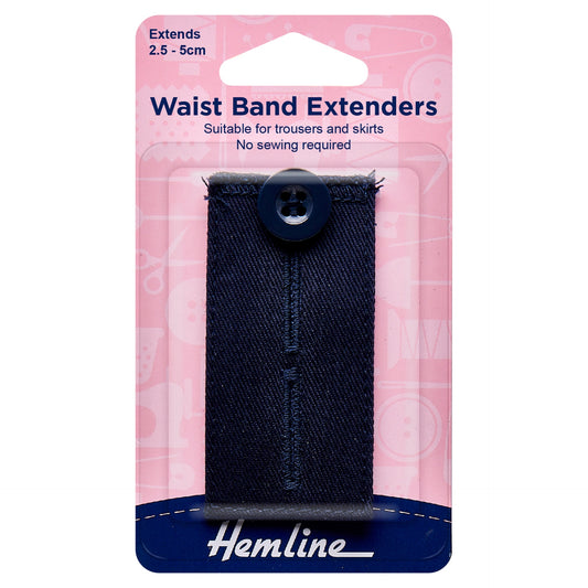 Waist Band Extenders - Suitable for Trousers and Skirts