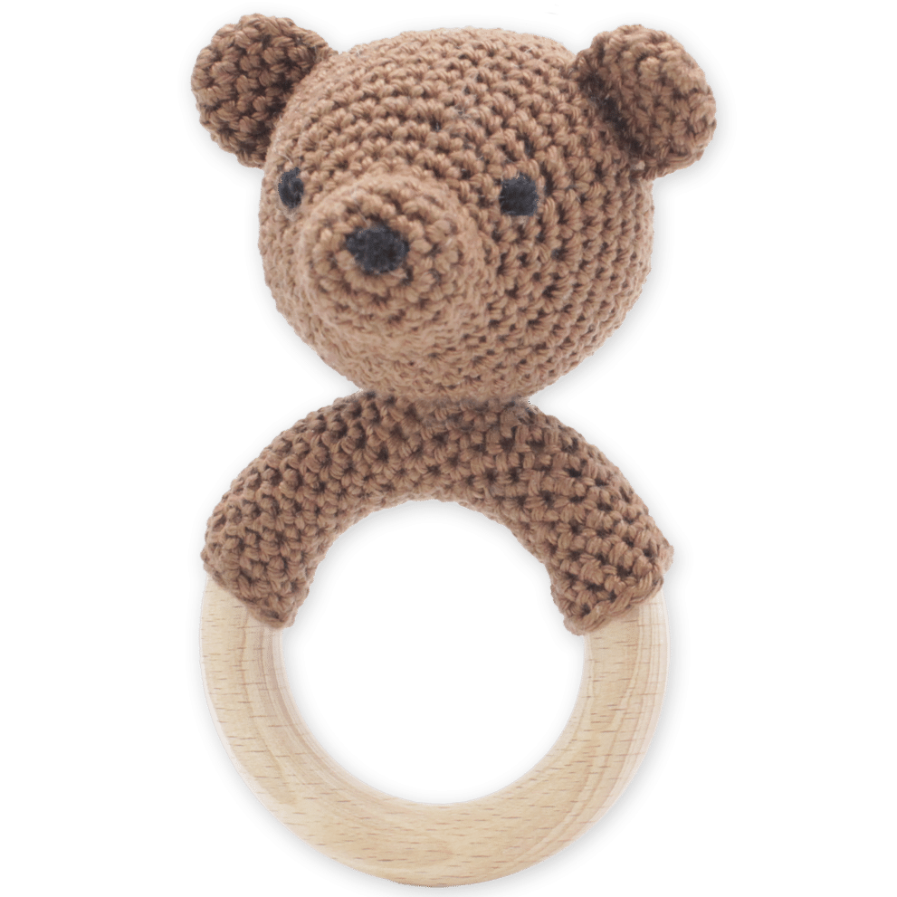 Baby Rattle - Teddy Bear - Crochet Kit