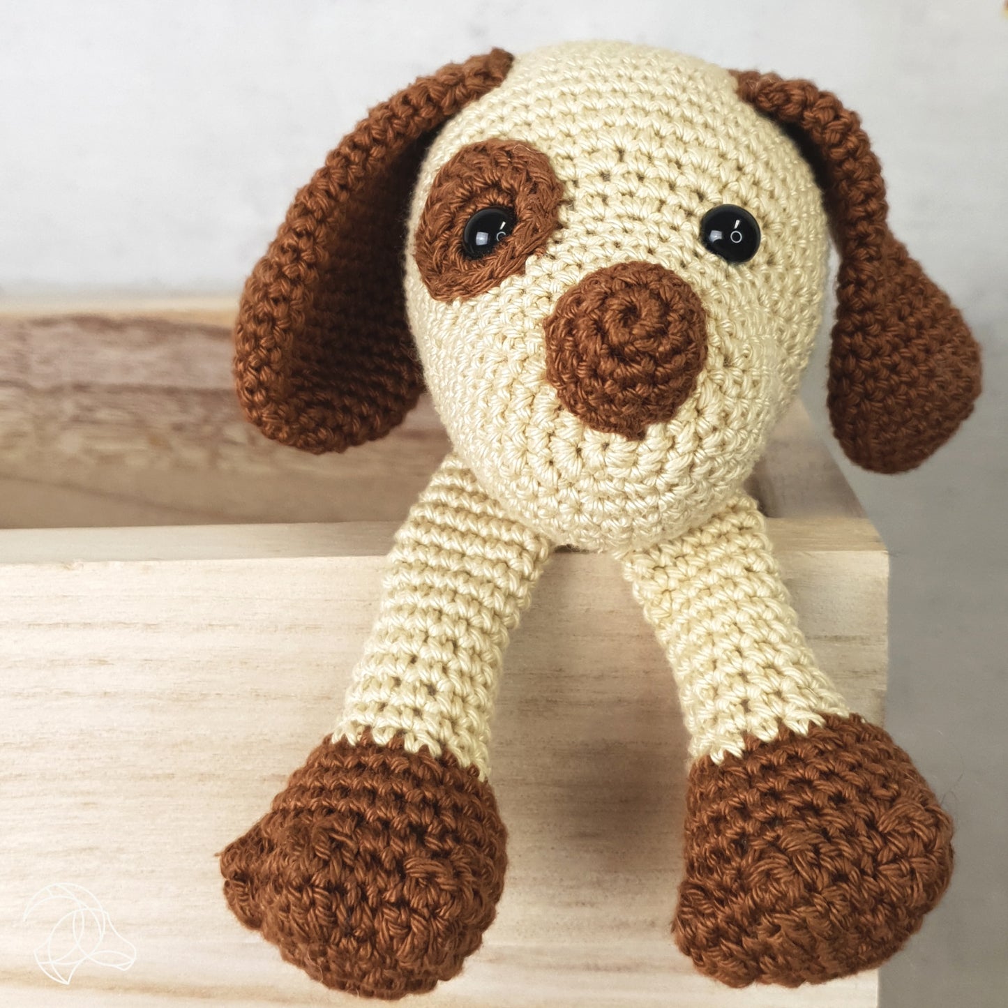 Brown Puppy - Cutest Crochet Kit - by Hardicraft