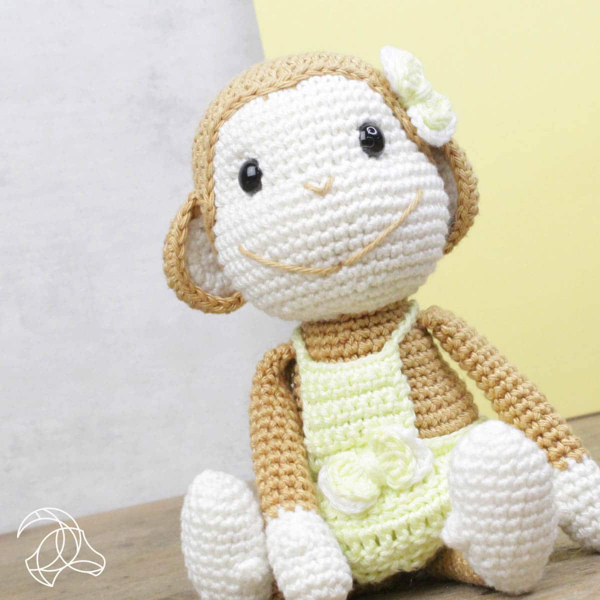 Nikki the Monkey Crochet Kit - by Hardicraft