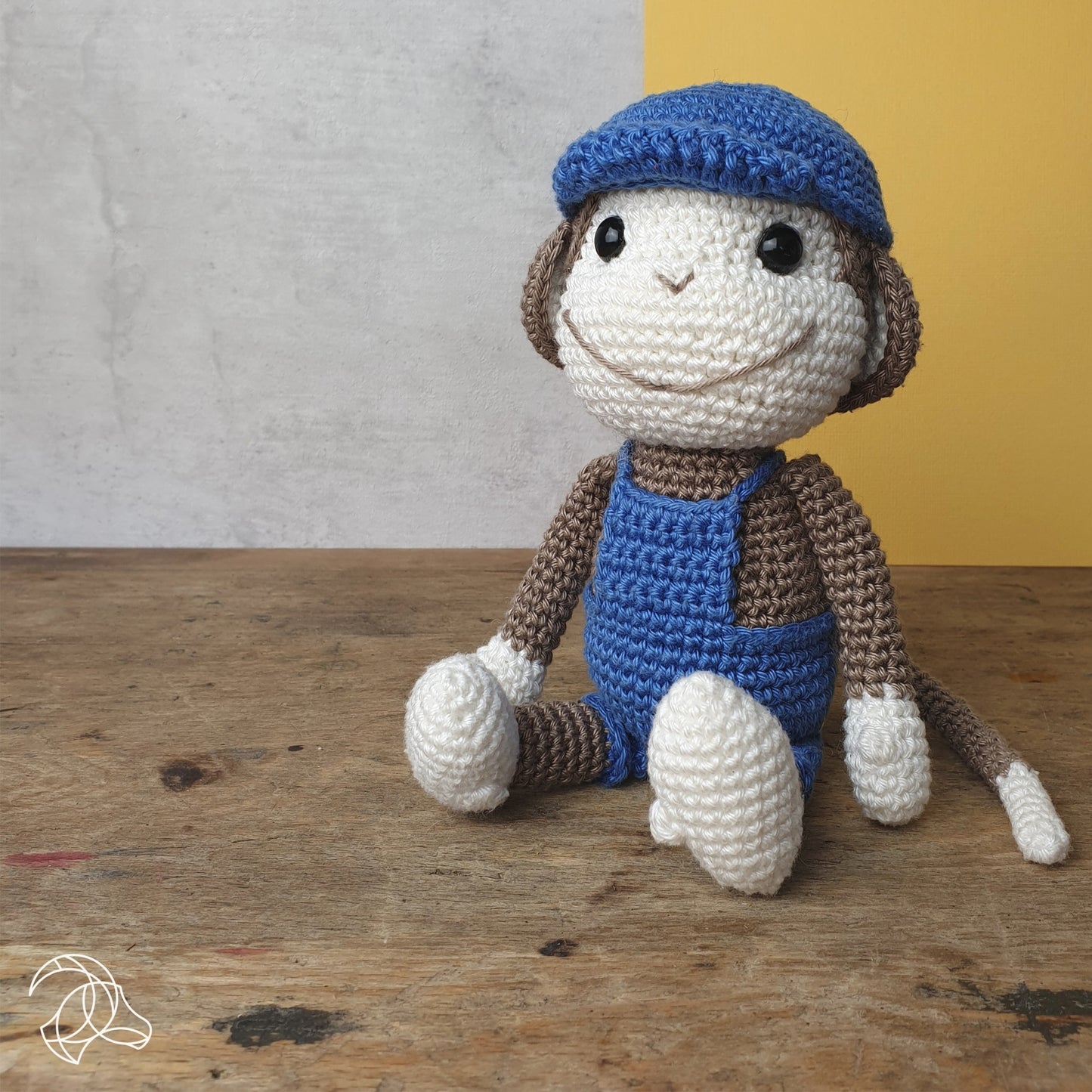 Bryan the Monkey Crochet Kit - by Hardicraft