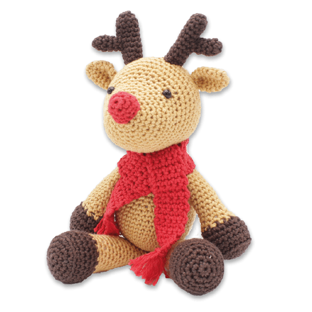 Rudolf Reindeer Crochet Kit from Hardicraft