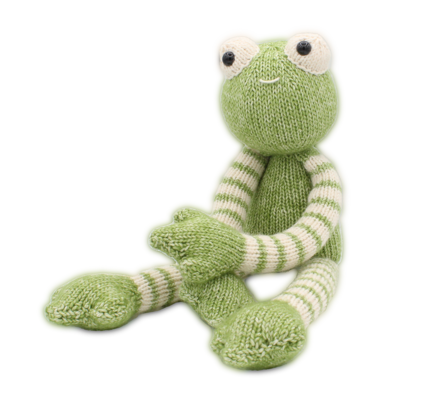 Timmy the Green Frog - Delightful Knitting Kit from Hardicraft