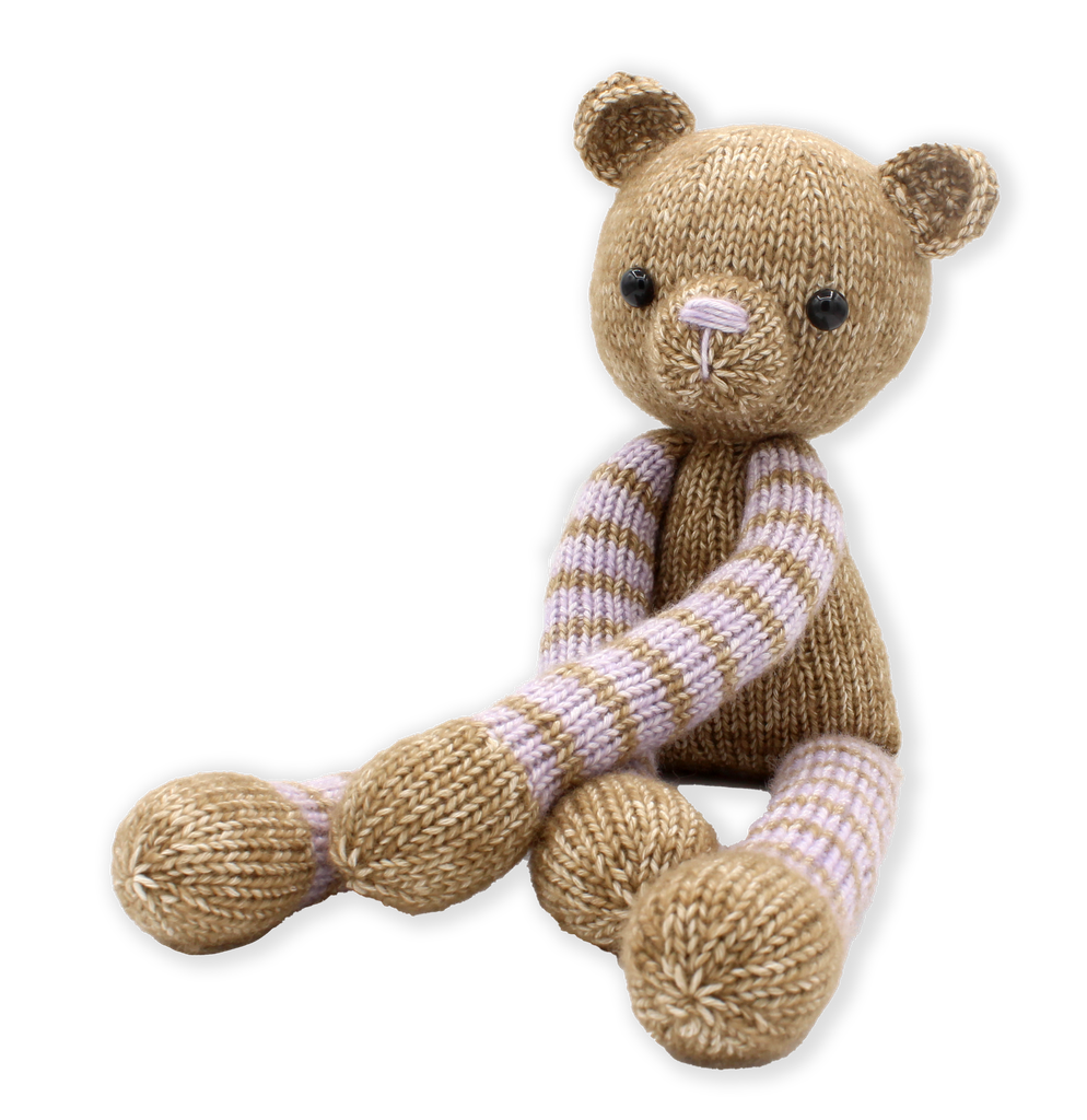 Tess the Bear Knitting Kit - from Hardicraft