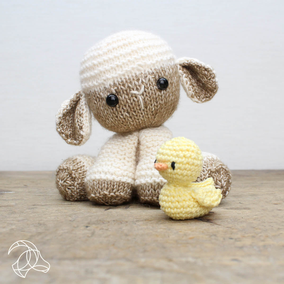 Lore the Little Lamb - Spring Knitting Kit from Hardicraft