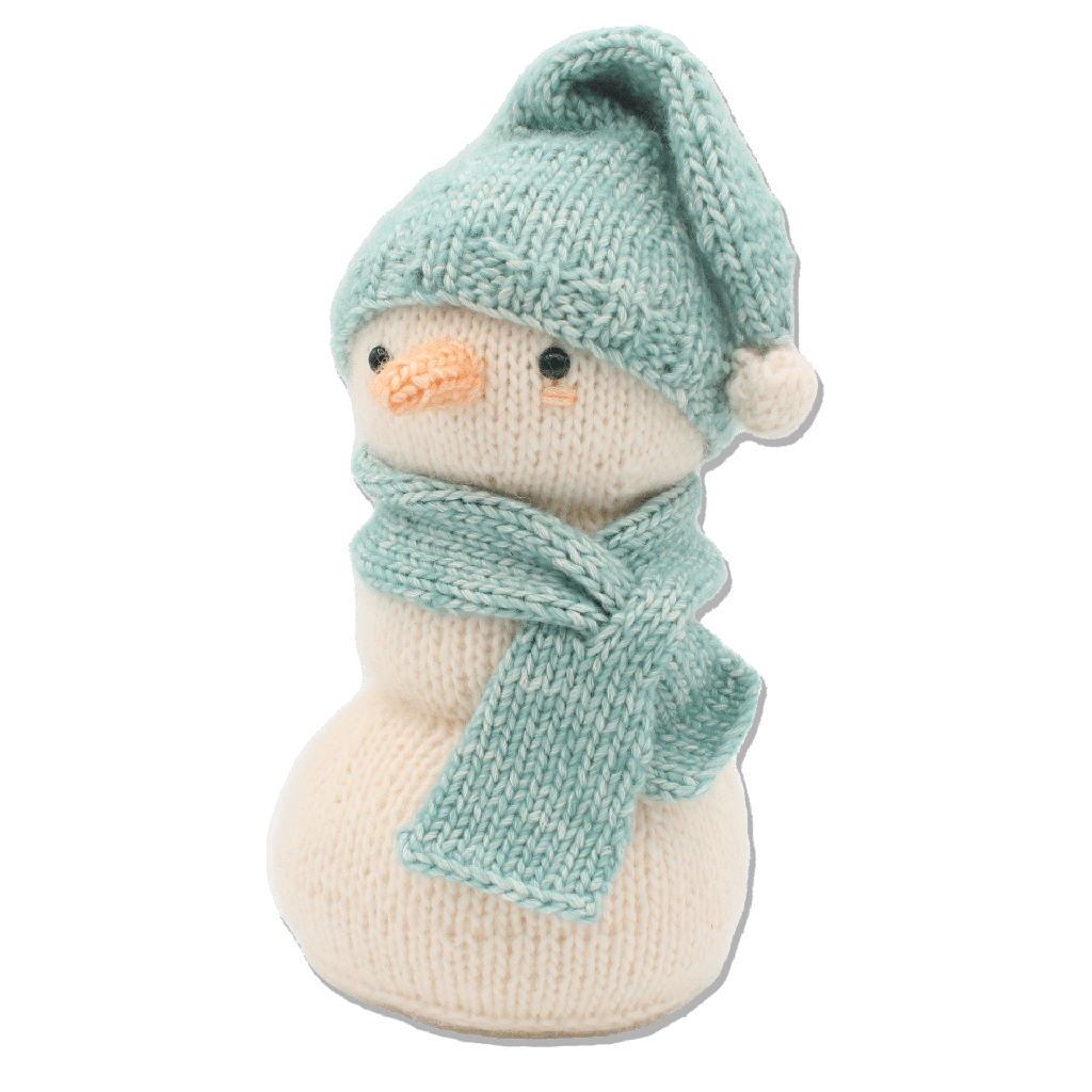 Seb the Snowman Knitting Kit - by Hardicraft