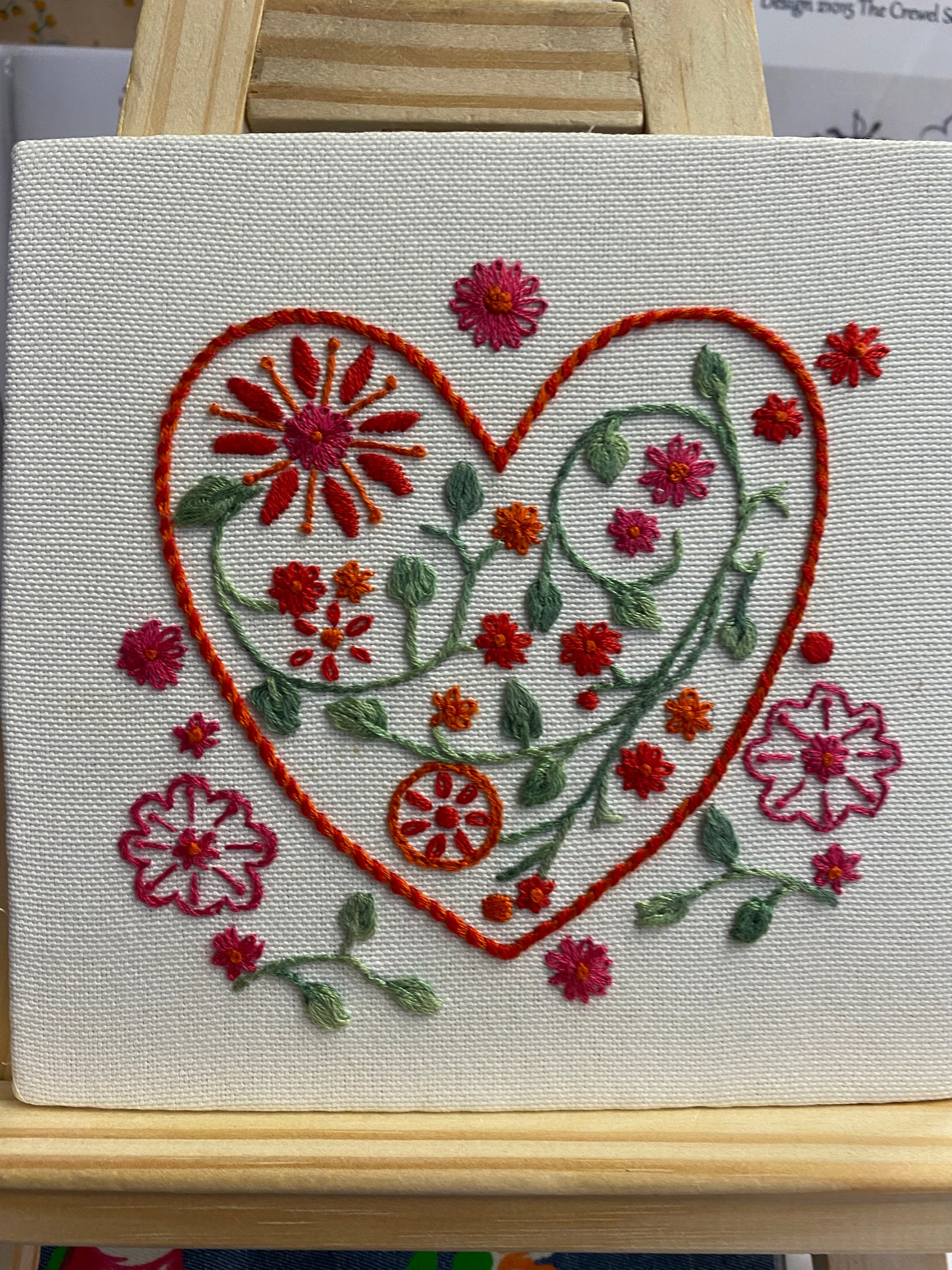 My Valentine - Lovely Embroidery Project by Dizzy & Creative