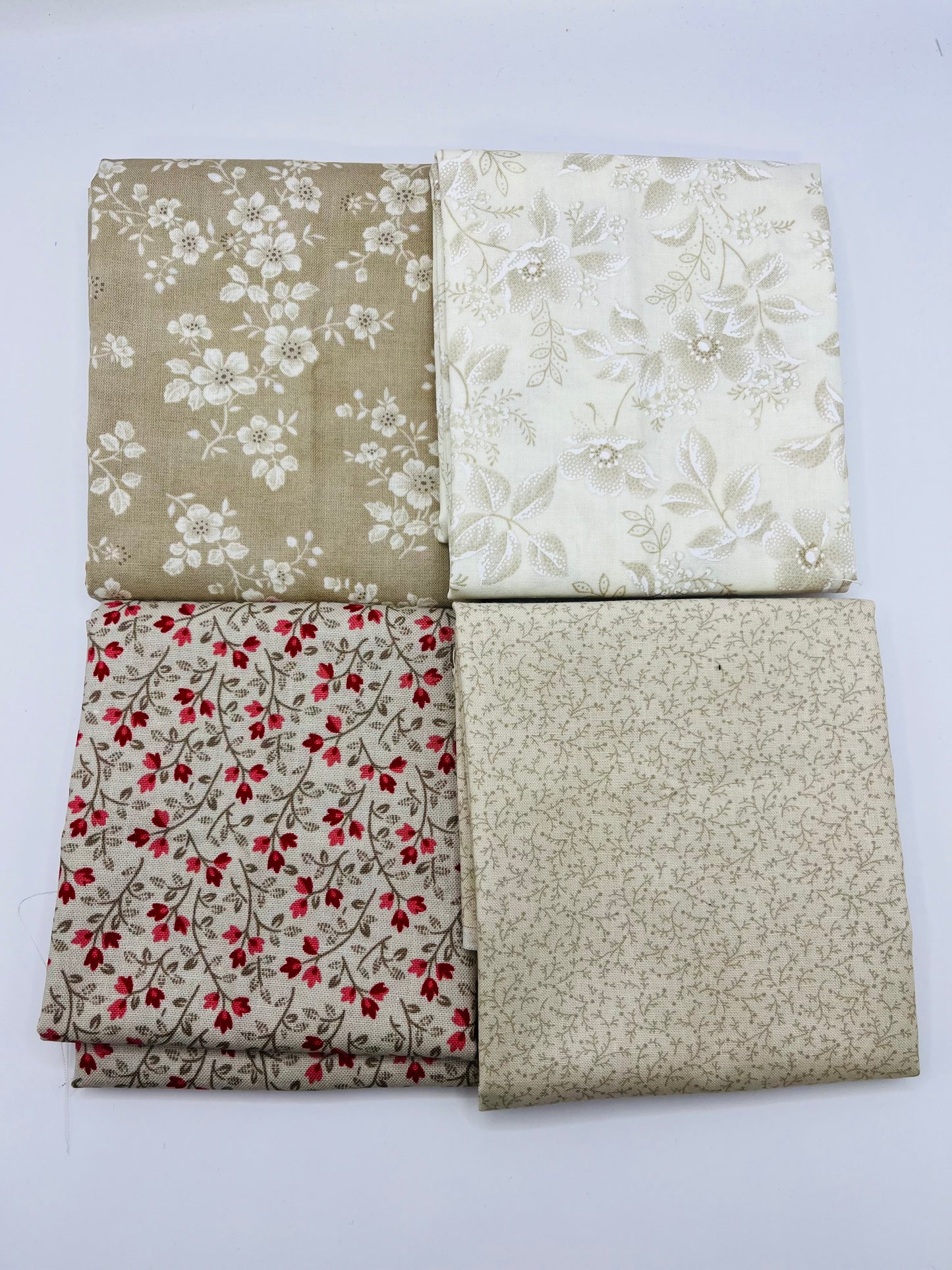 Autumn Colours - Moda Fat Quarter Fabric - Pack of four