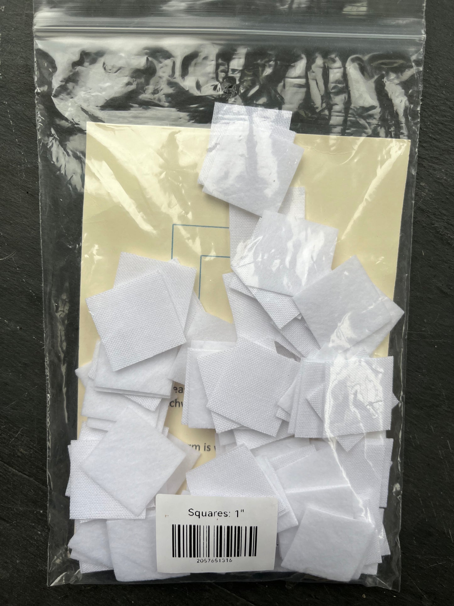 Pre Cut Quilting Squares - Pack of 100 - 1 inch (25mm)