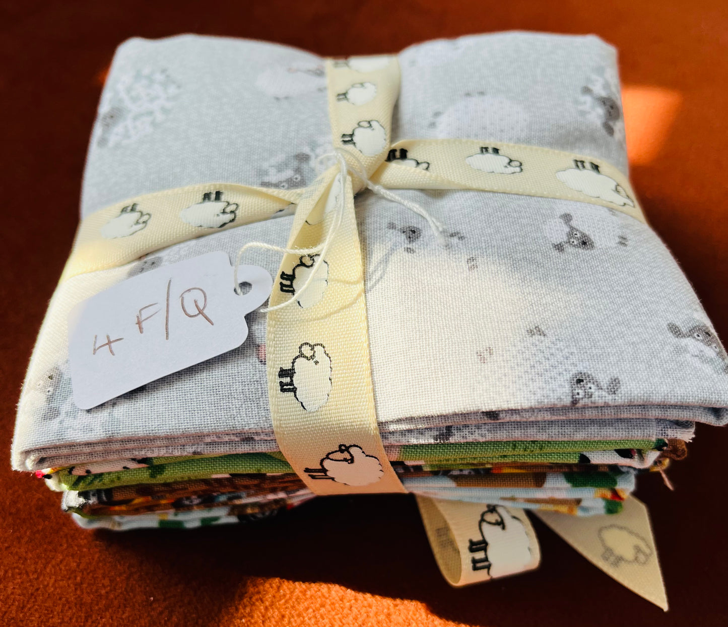 Farmyard Fabric Fat Quarter Bundle - for Quilting, Crafting Project etc