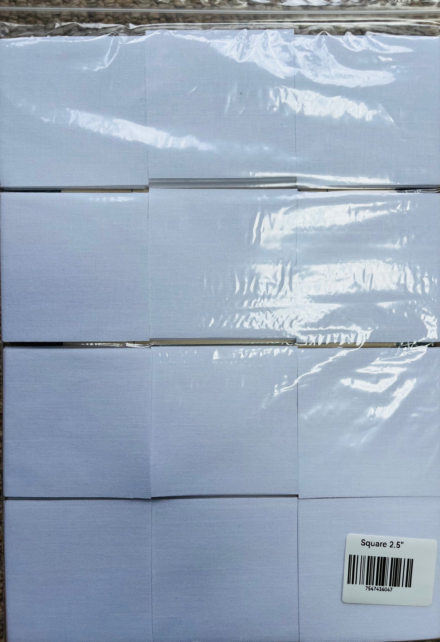 Pre Cut Quilting Hexiform Squares - Pack of 100 - 2.5 inch (62mm)