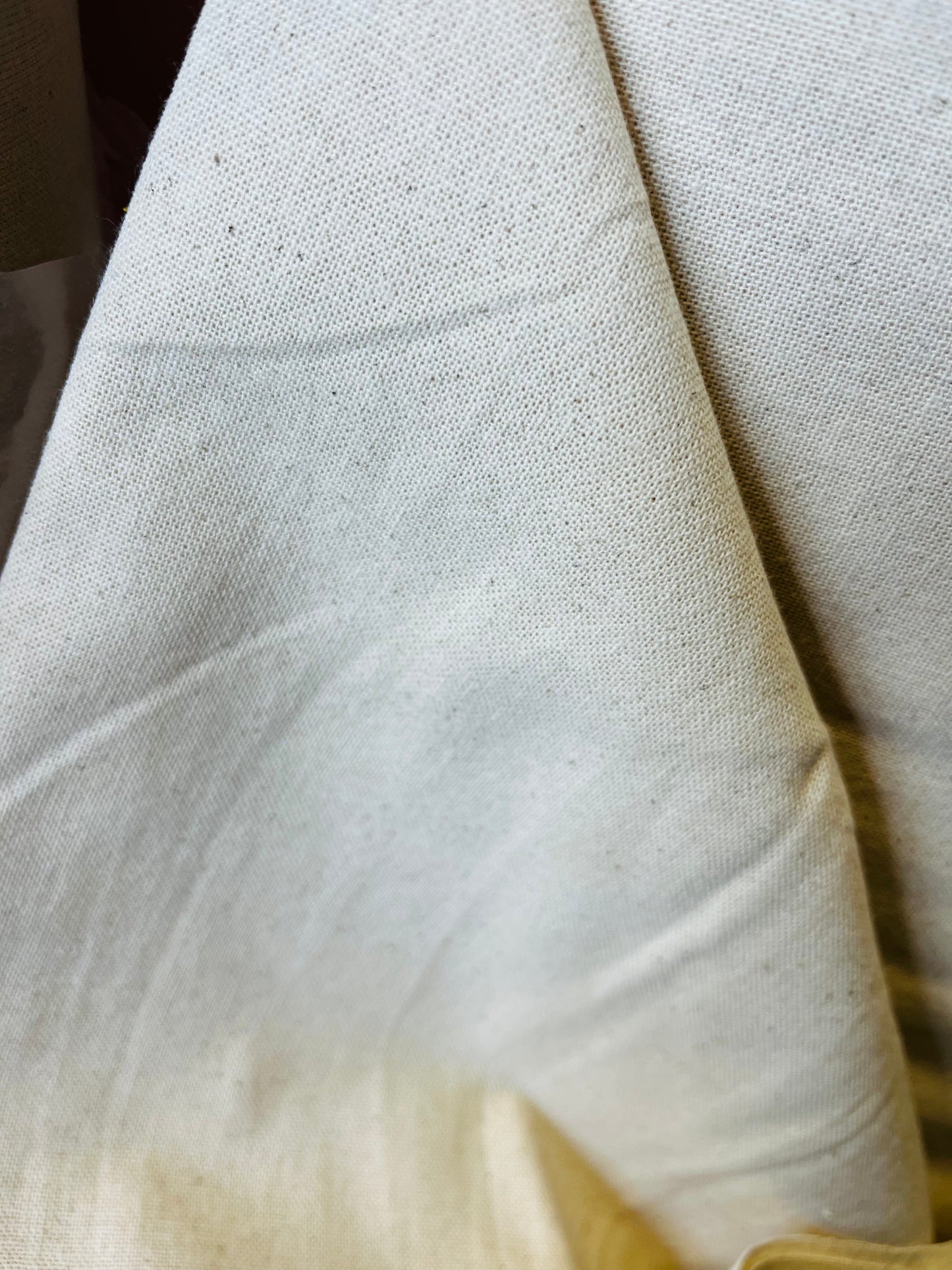 Osnaburg Plain Weave Cotton Fabric - Sold by the Metre