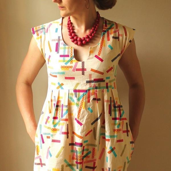 Trillium Dress Pattern - by Rae Patterns