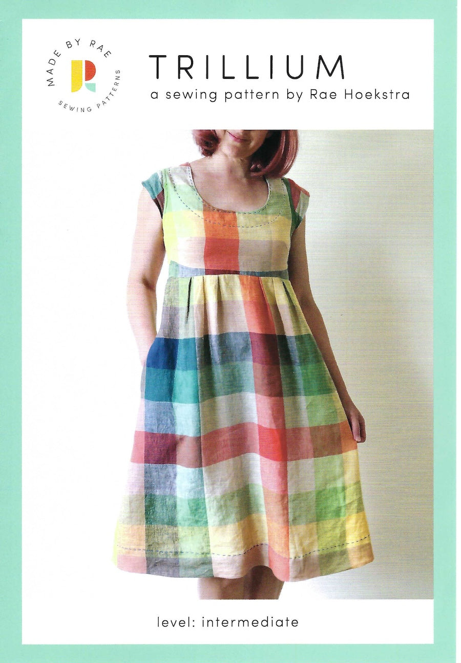 Trillium Dress Pattern - by Rae Patterns