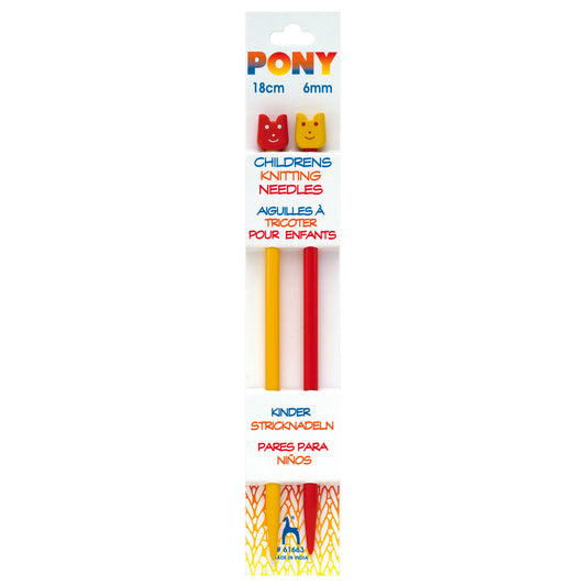 Children's Knitting Needles by Pony