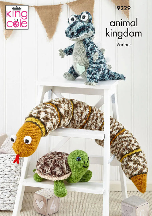 Animal Kingdom 100g Polyester Yarn - from King Cole