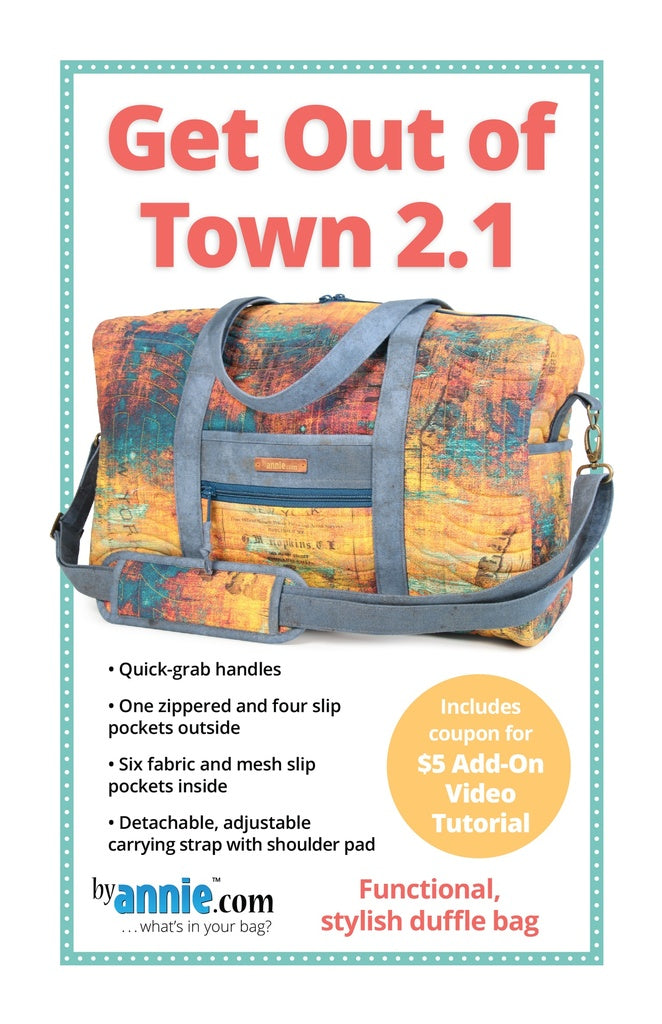 Travel Duffle Bag Pattern