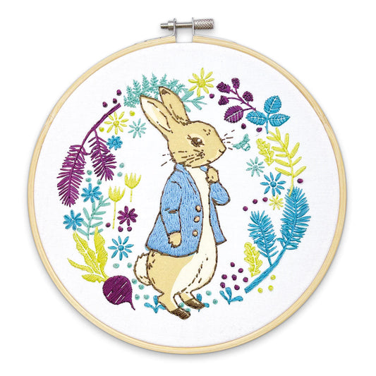 Peter Rabbit Embroidery Kit from The Crafty Kit Company