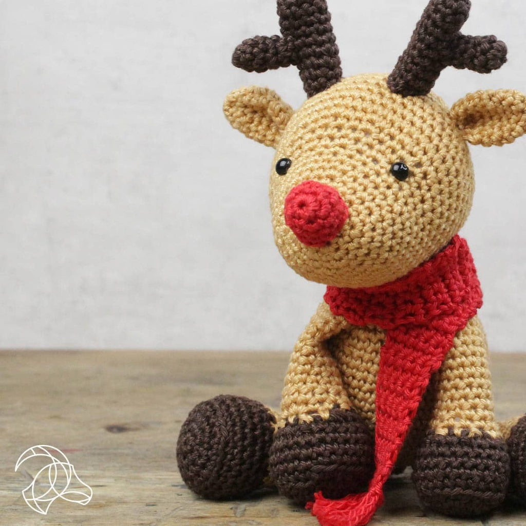 Rudolf Reindeer Crochet Kit from Hardicraft