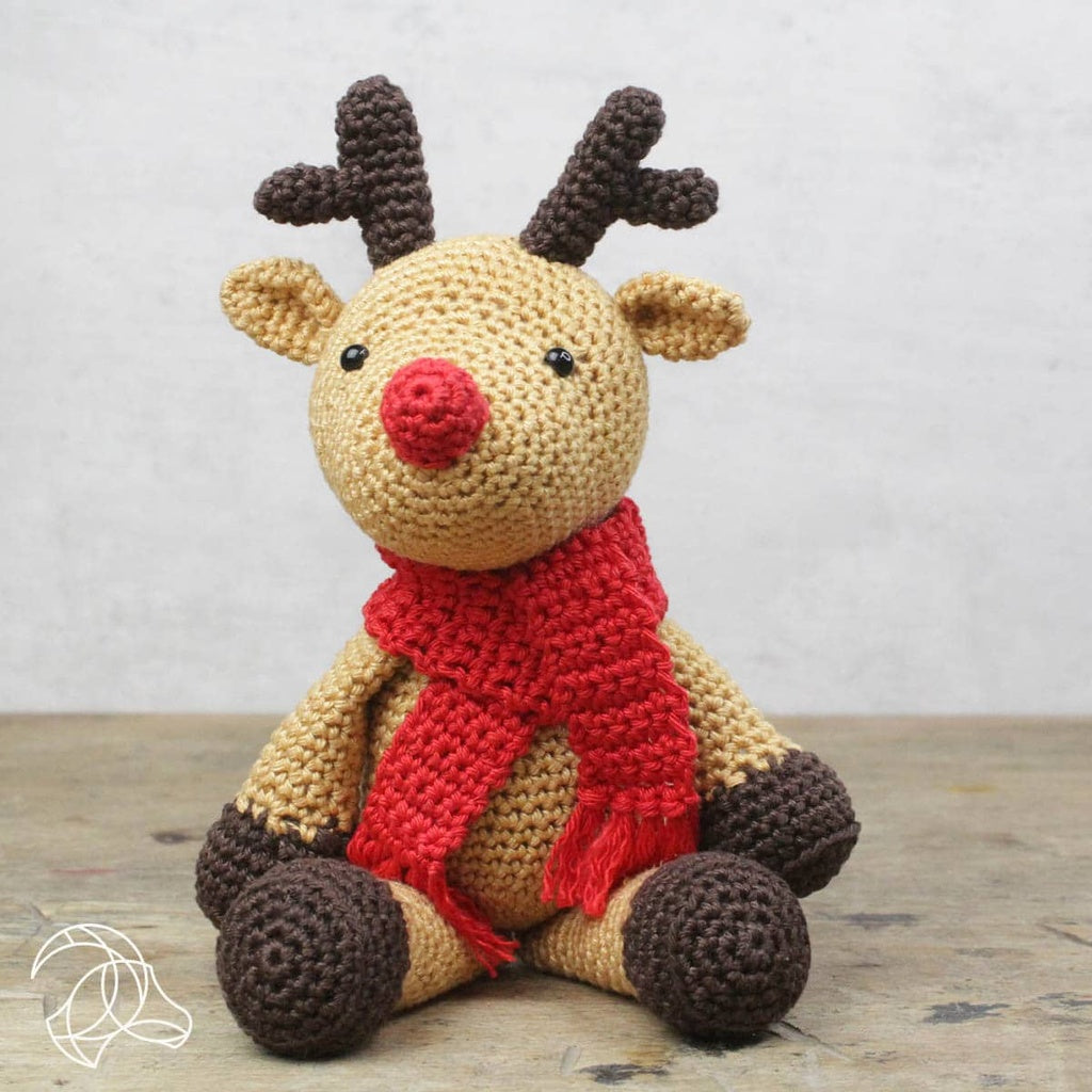 Rudolf Reindeer Crochet Kit from Hardicraft
