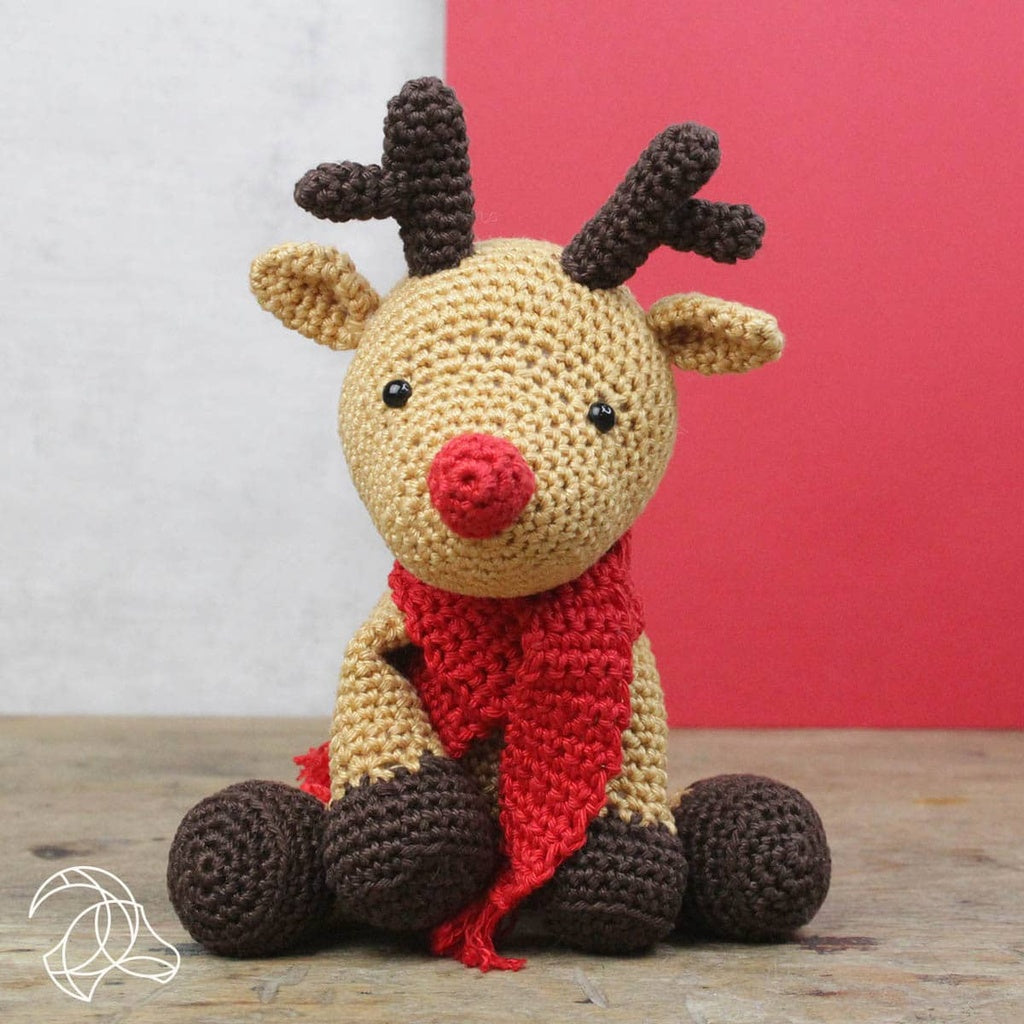 Rudolf Reindeer Crochet Kit from Hardicraft