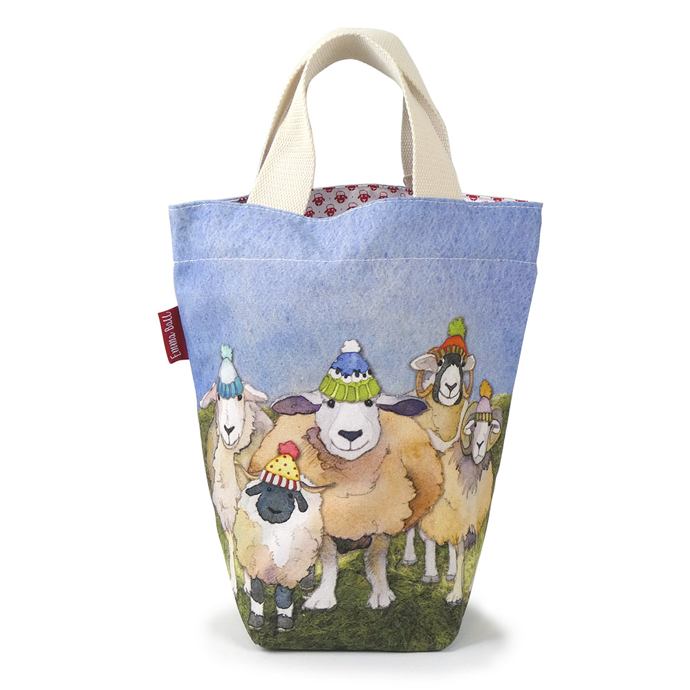 Happy Sheep Small Bucket Bag - Designed by Emma Ball