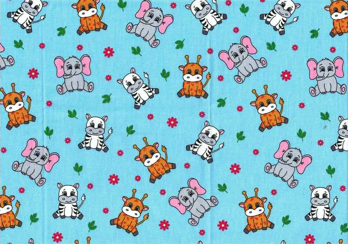 Baby, Toddler and Child's Cotton Fabric - Sold by the Half Metre