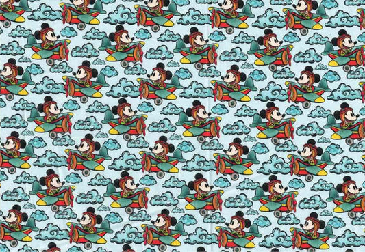 The Mickey Mouse Steamboat Willie Fabric Collection - Sold by the Half Metre