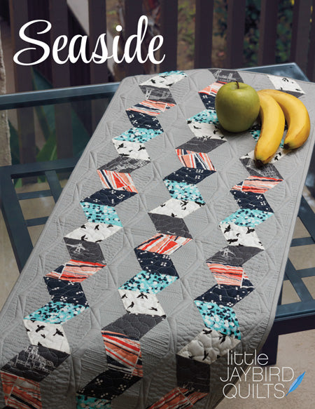 Seaside Table Runner Quilt Pattern by Jaybird Quilts