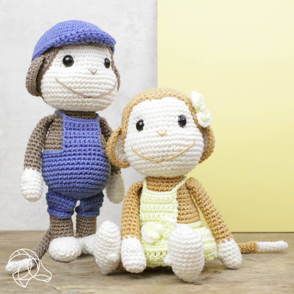 Nikki the Monkey Crochet Kit - by Hardicraft