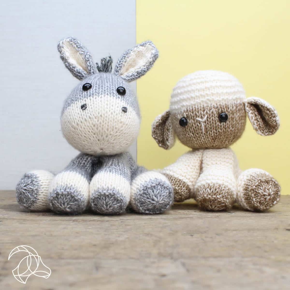 Lente the Donkey - Delightful Knitting Kit from Hardicraft