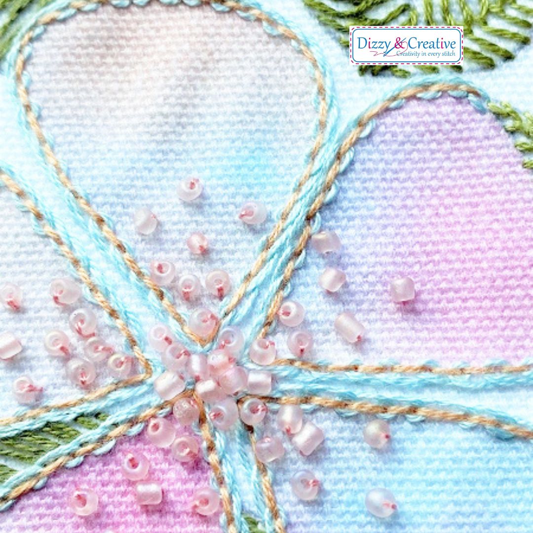 Soft Blossom Embroidery Project