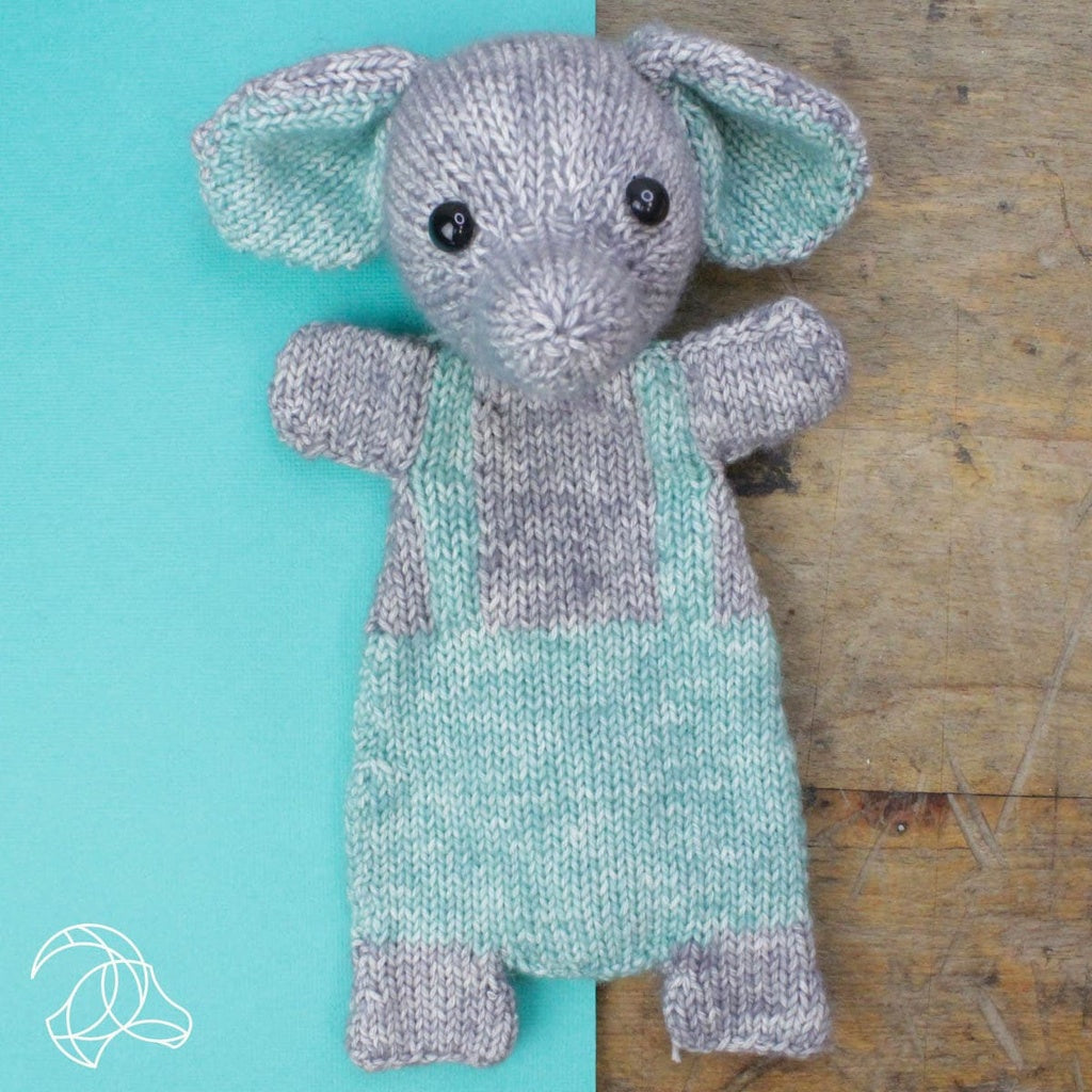 Sonny the Elephant Knitting Kit - by Hardicraft