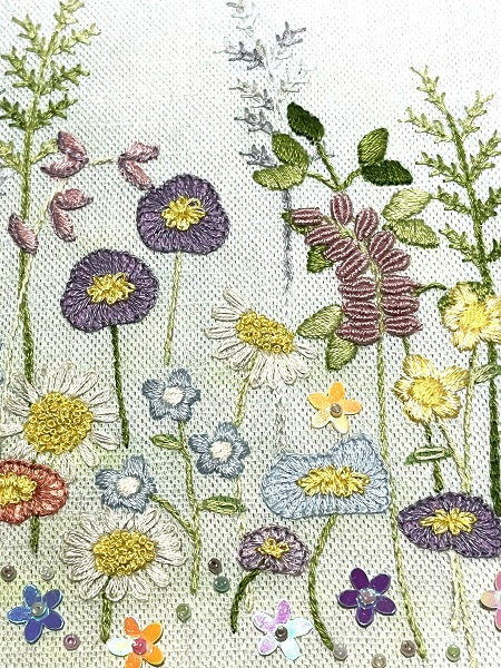 Spring Meadow Embroidery Project - from Dizzy & Creative