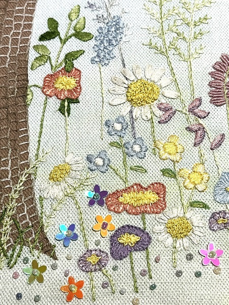 Spring Meadow Embroidery Project - from Dizzy & Creative
