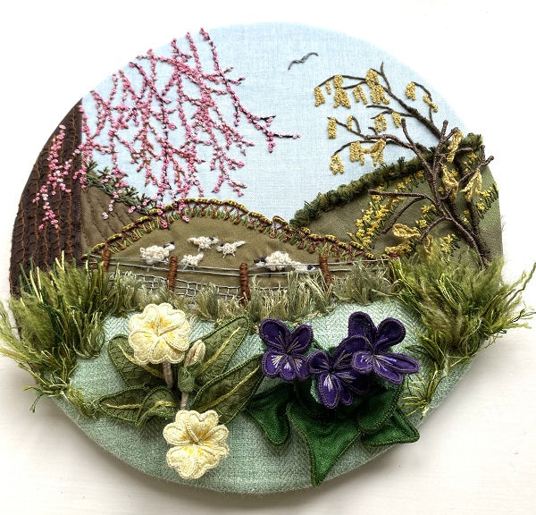 Spring In The Valley - Embroidery Stash Buster Project Book