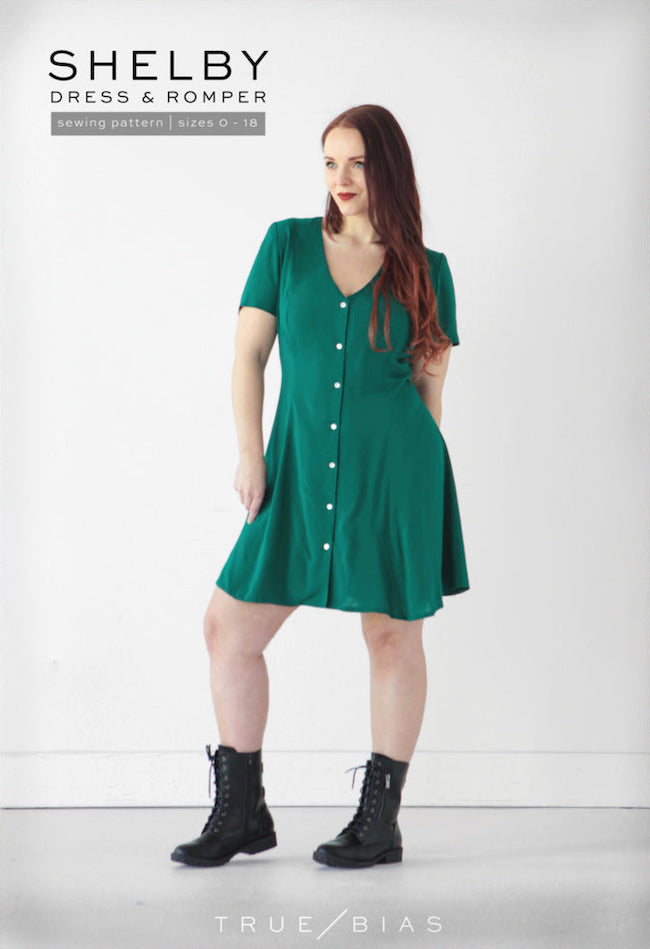 The Shelby Dress & Romper Pattern By True Bias
