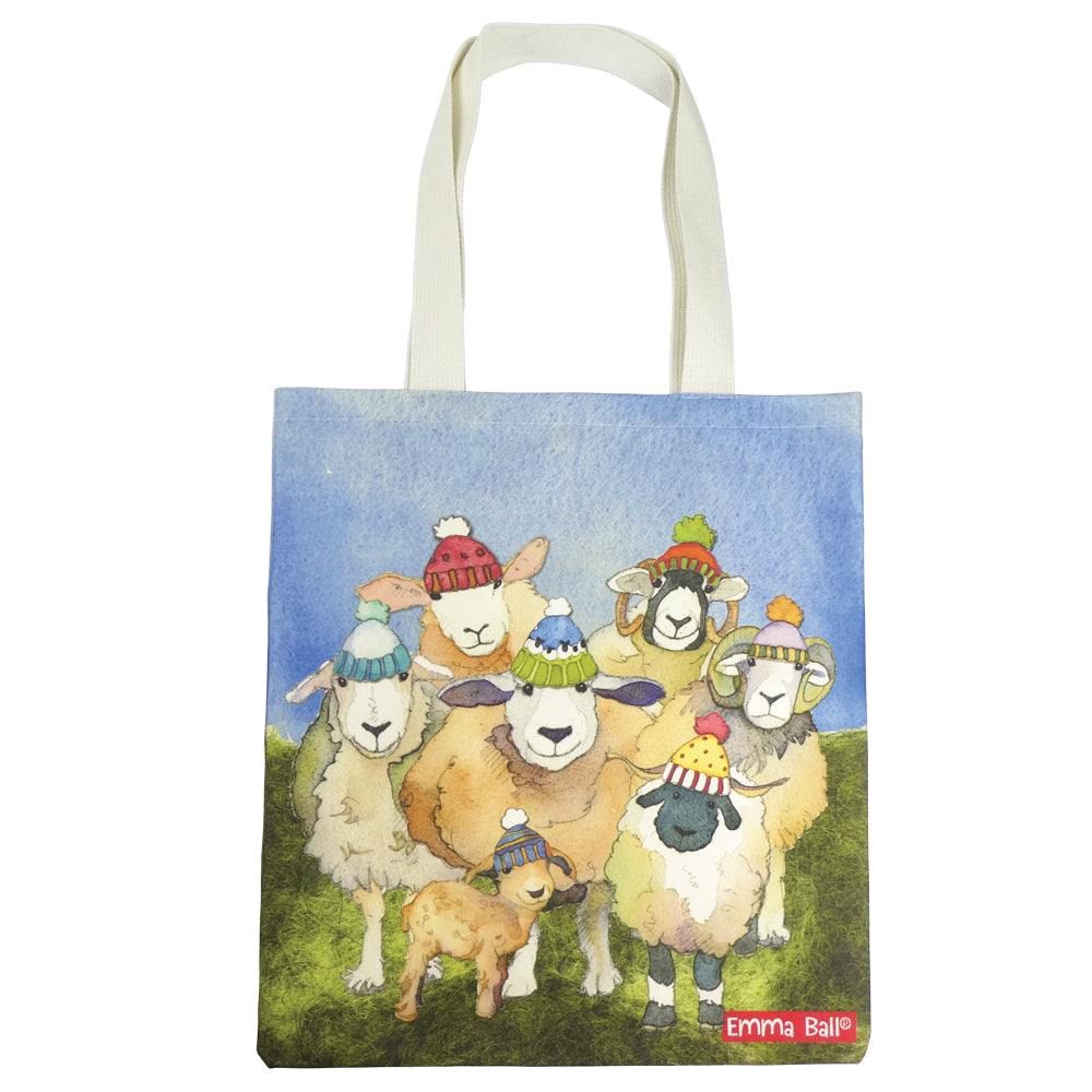 Happy Sheep Tote Bag - Designed by Emma Ball