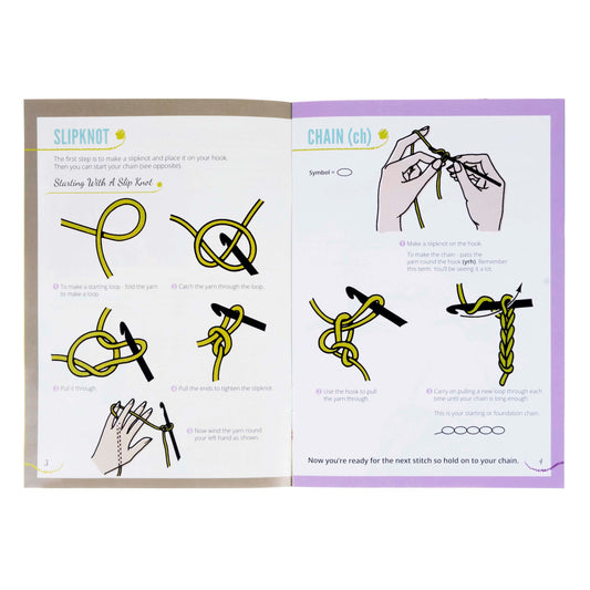 Learn to Crochet Beginners Booklet