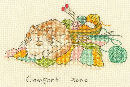 Comfort Zone - Counted Cross Stitch Kit by Bothy Threads XAJ23