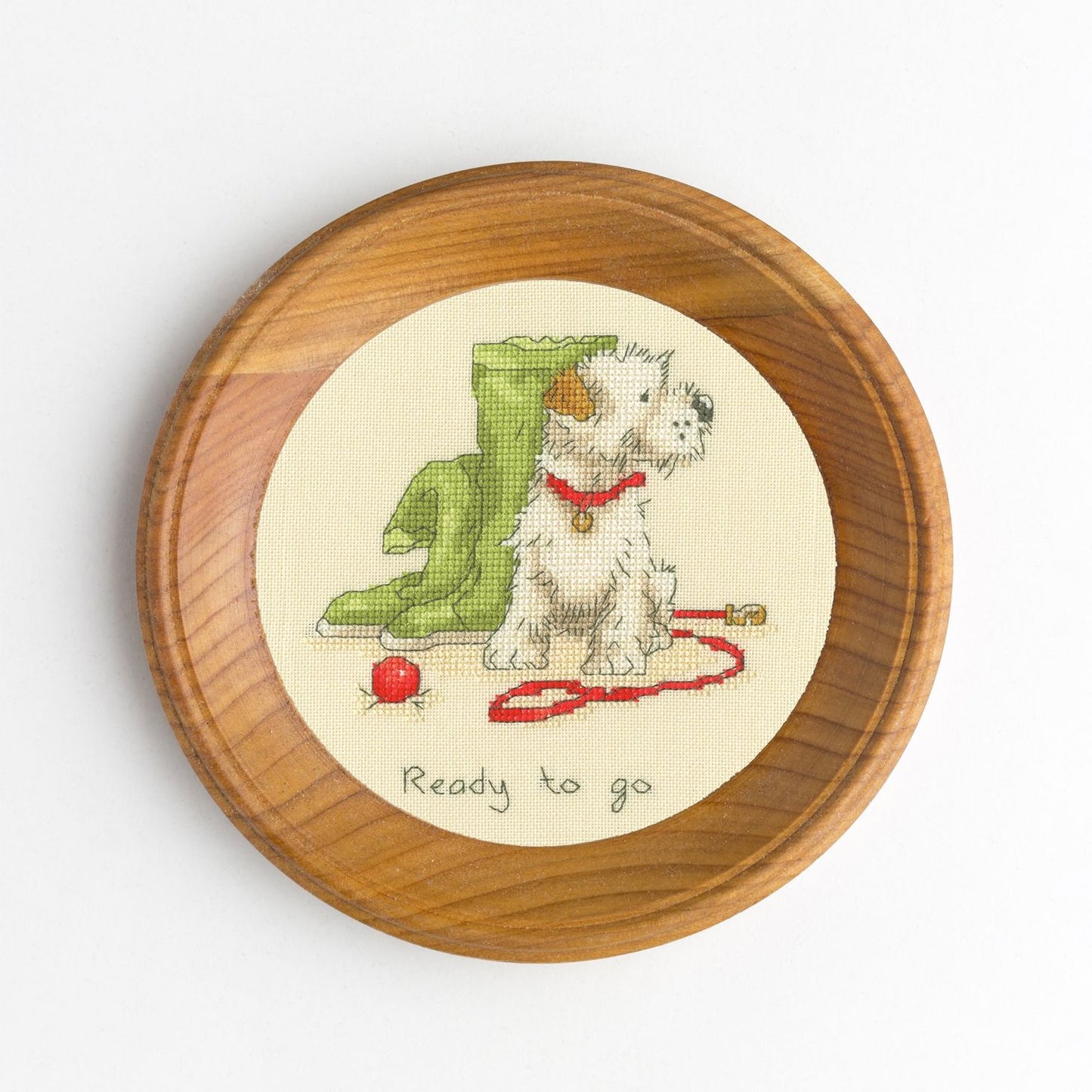 Jack Russell is Ready to Go! - Counted Cross Stitch Kit by Bothy Threads