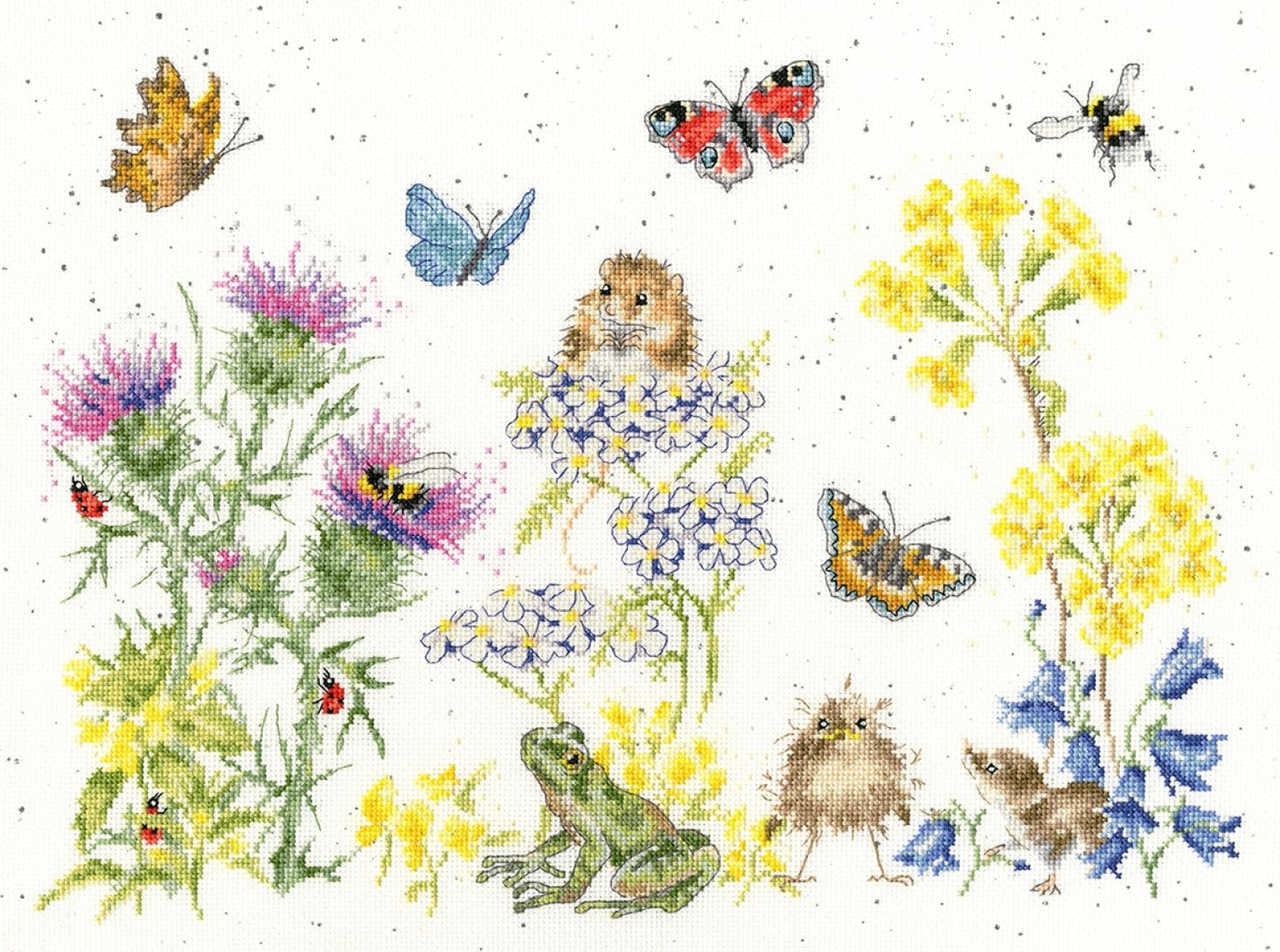 Wildflower Memories - Counted Cross Stitch Kit by Bothy Threads