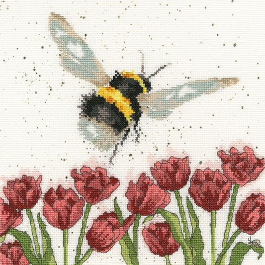 Flight of the Bumblebee - Counted Cross Stitch Kit by Bothy Threads XHD41
